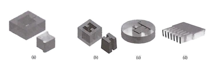 Figure 1-29 Parts machined by wire EDM Figure 1-29 Parts machined by wire EDM