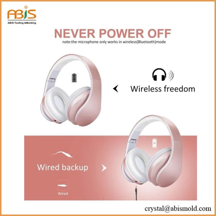 Folding Portable Wireless Bluetooth Headset
